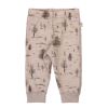 Joha Leggings Ull/Bambus, Skog, Beige