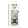 Smokk, BIBS, Supreme, Silicone, Size 2, Sage/Hunter Green, 2pk