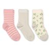 Mp Bomullssokker Thora, Silver Pink 3pk