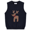 Hust&Claire Vest, Perry Deer, More Navy