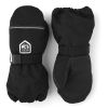 Votter, Hestra, Kids' Wool Terry, Sort