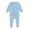 Hust&Claire Heldress, Bambus Mulle Lizards Light Blue