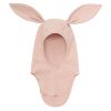 Balaclava Ears, Huttelihut, Cotton Rib, Mahogany Rose