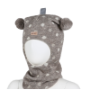 Kivat Balacalava Ull, Dots Beige Vanlije