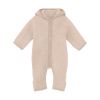 Huttelihut Heldress m/ører, Bomullsfleece, Camel Melange