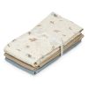 Muslin, Cam Cam, 3pk, Mix Sea Garden
