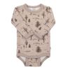Joha Body, Ull/Bambus, Skog, Beige