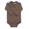 Joha Body m/krage, Ull/Silke, Beige
