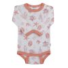 Body, Joha, Merinoull, Aqua Floral, Light Pink