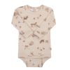 Joha Langermet Body, Økologisk Bomull, Lys Beige