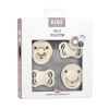 Smokk, BIBS, Try-it Collection, 4 pk Size 1, Ivory