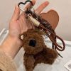 Bag Charm, Tinkafu, Brun Fluffy Hund