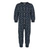 Voksi® Wool, Merinoull Jumpsuit Jacquard, Poppy Blue