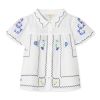 Bluse, Fliink, Hirse, Cloud Dancer