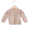 Wedoble Cardigan, Merinoull/Kasjmir, Beige