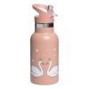 Drikkeflaske 350 ml, Milla&Max, Svane, Misty Rose