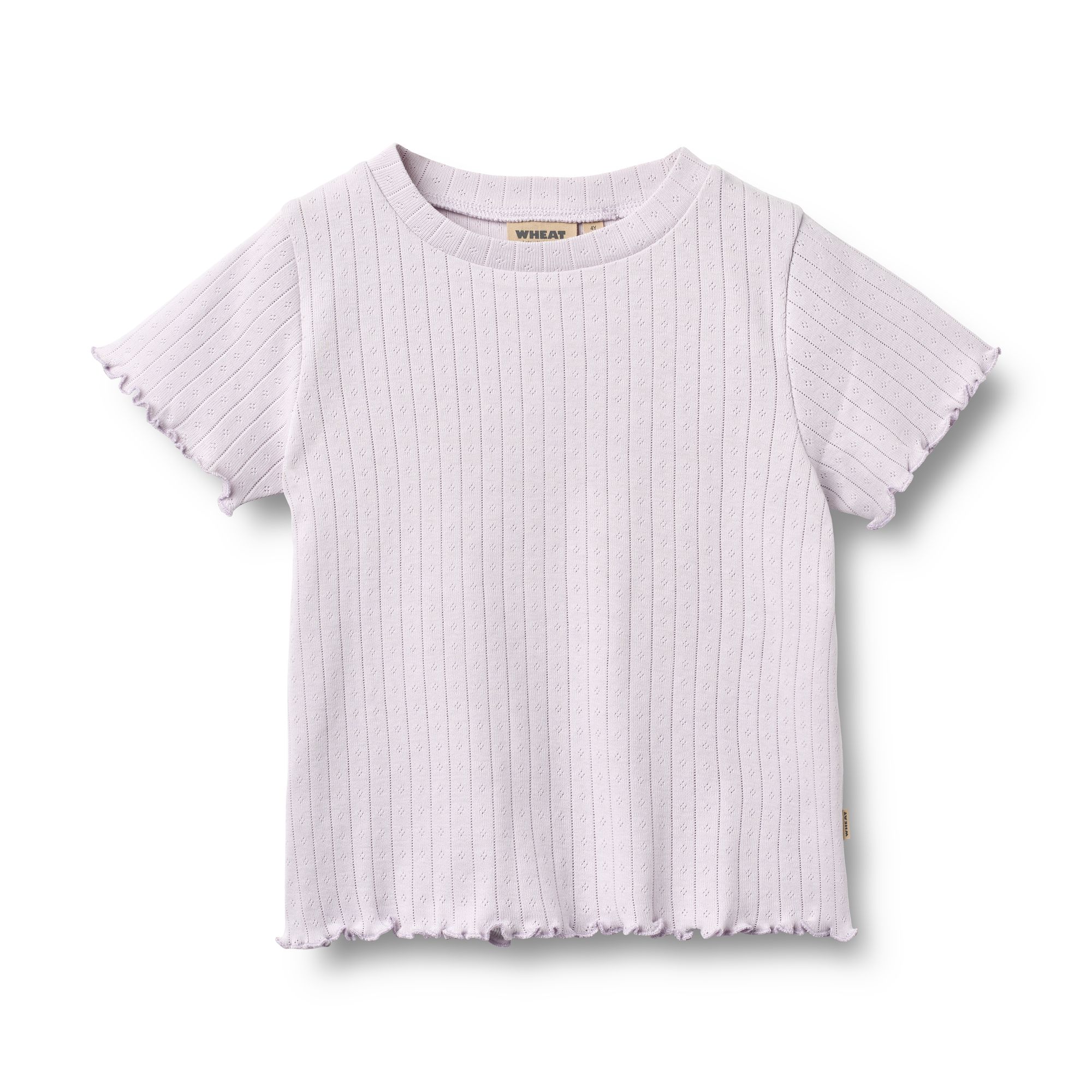 Wheat T-Skjote Rib Irene, Purple Light