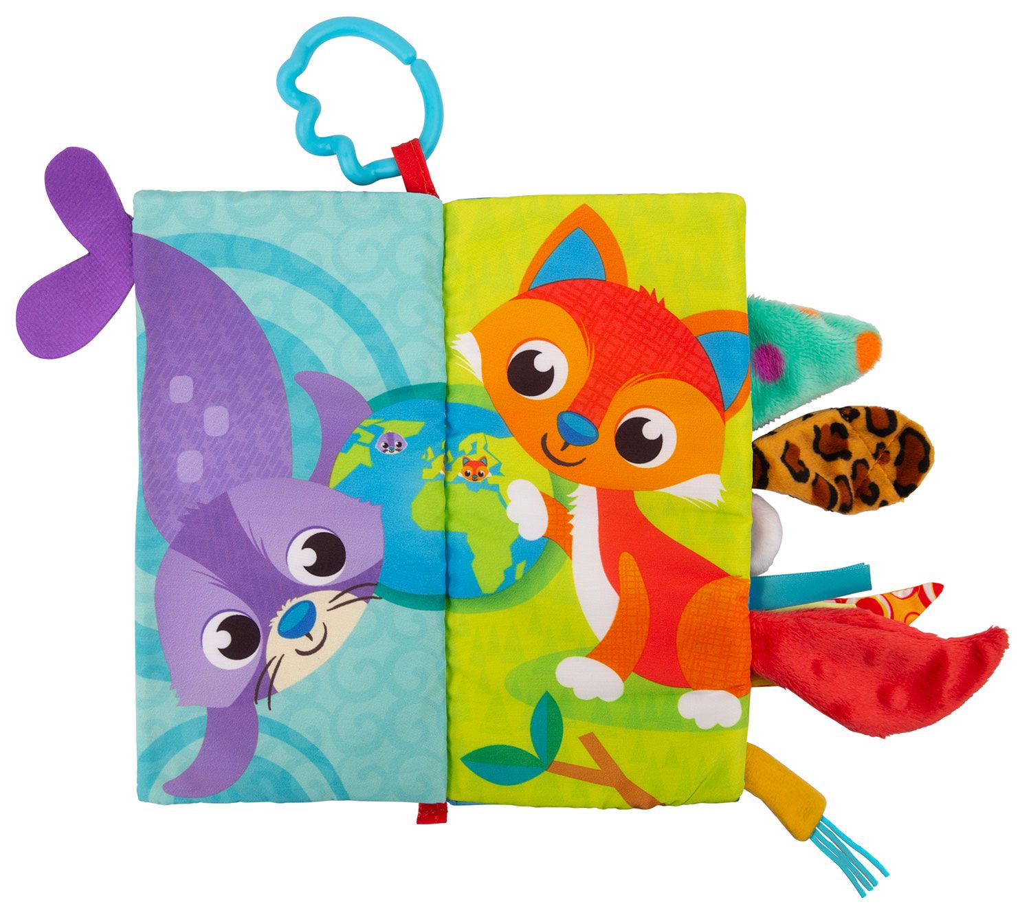 Playgro Tails Of The World Sensory Book 0m+