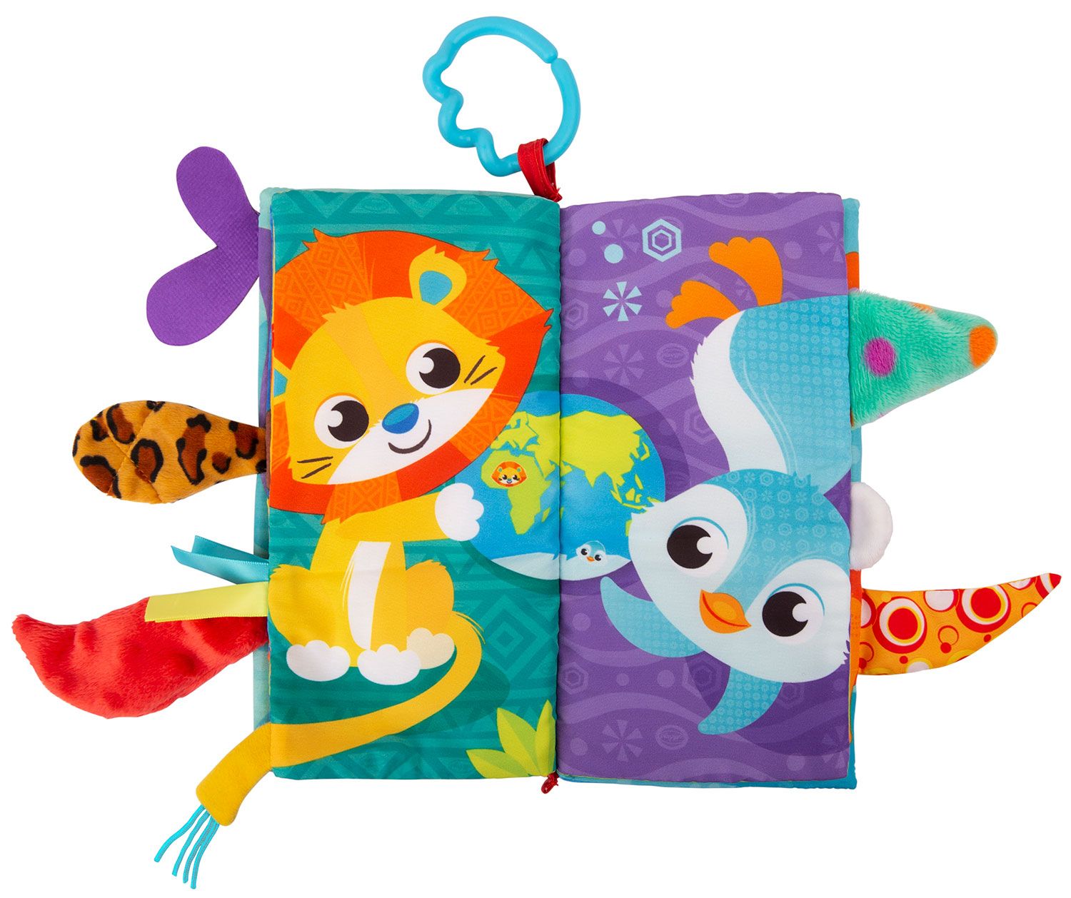 Playgro Tails Of The World Sensory Book 0m+