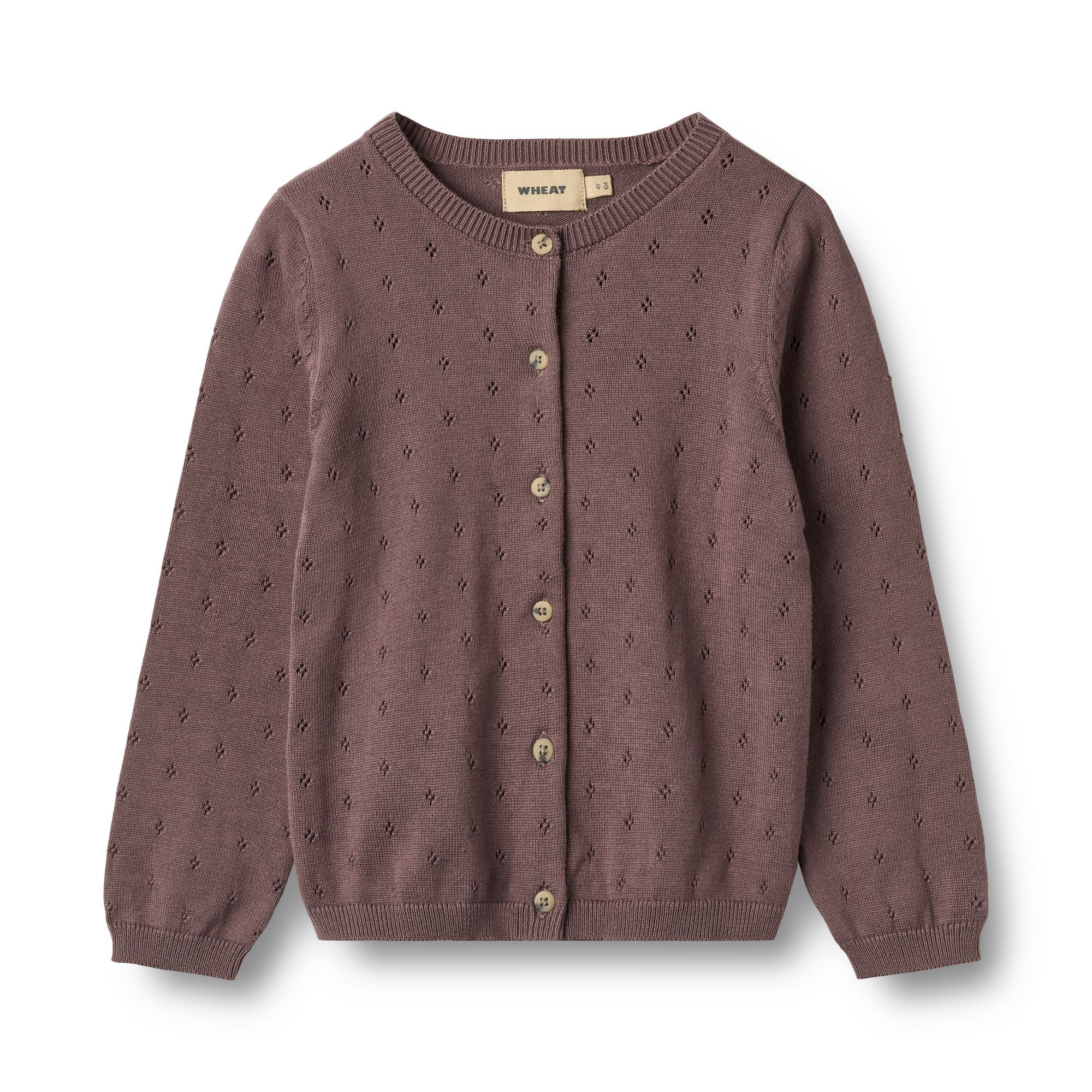 Cardigan, Wheat, Maia, Plum