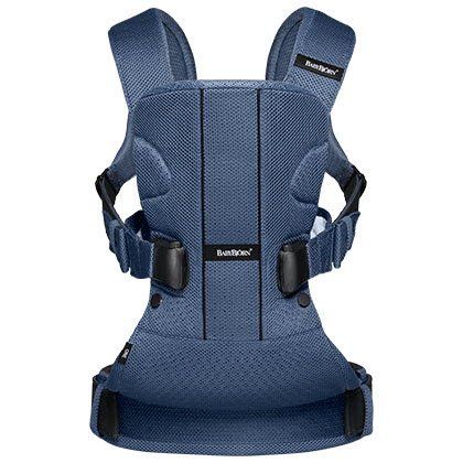 Bæresele, One Air, BabyBjørn, Blåhval mesh, 0-3 år