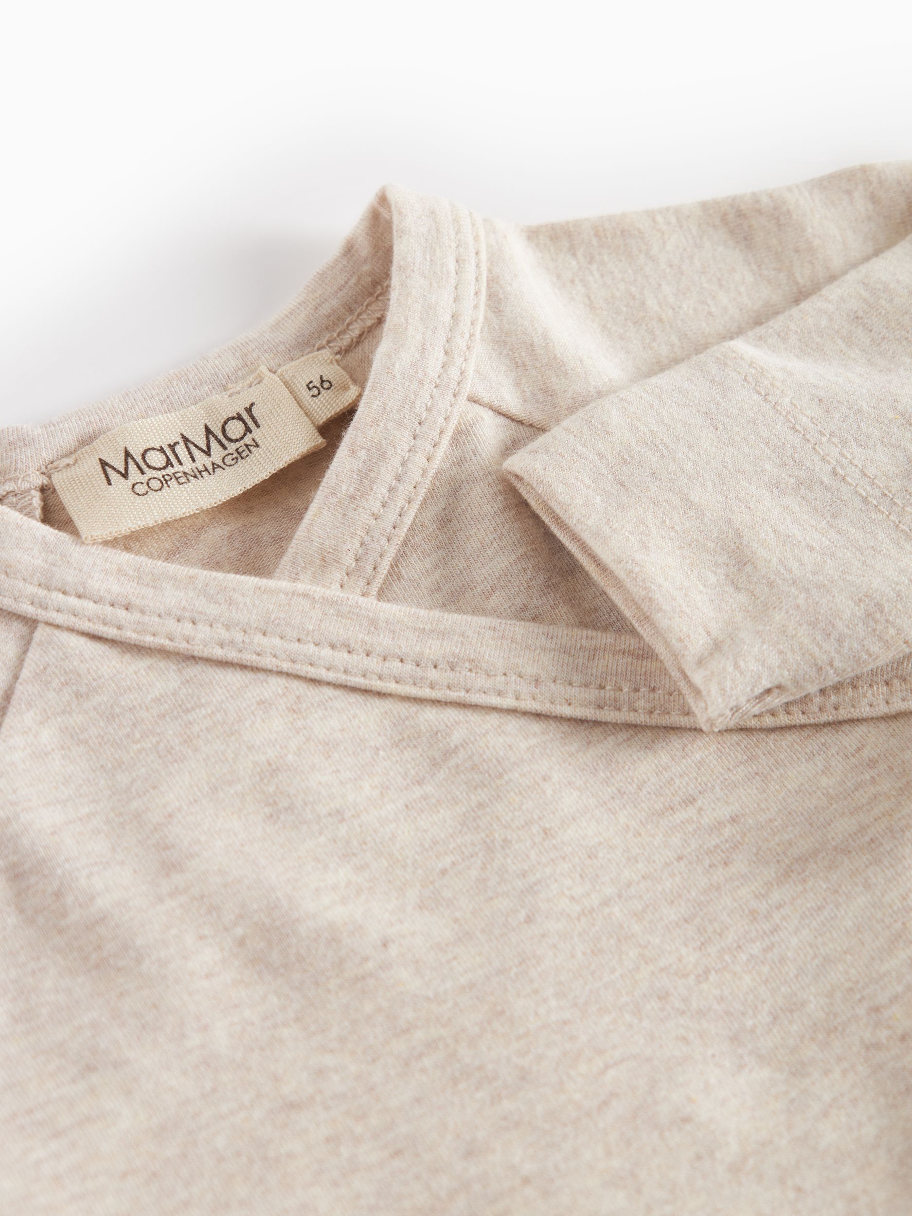 Omslagsbody, MarMar, Belita, Light Beige Melange