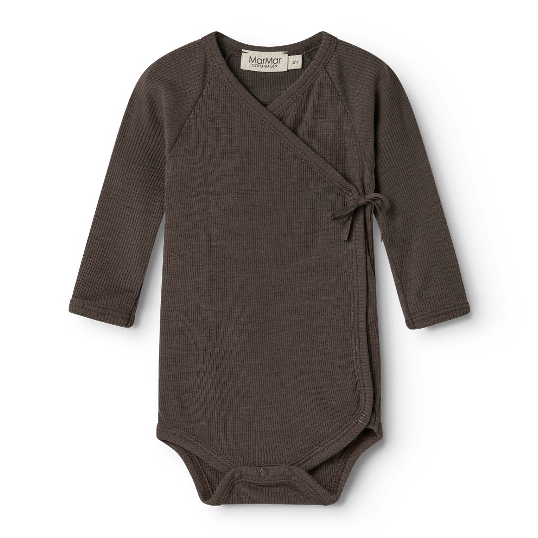 Omslagsbody, MarMar, Wool Rib, Belita, Terre
