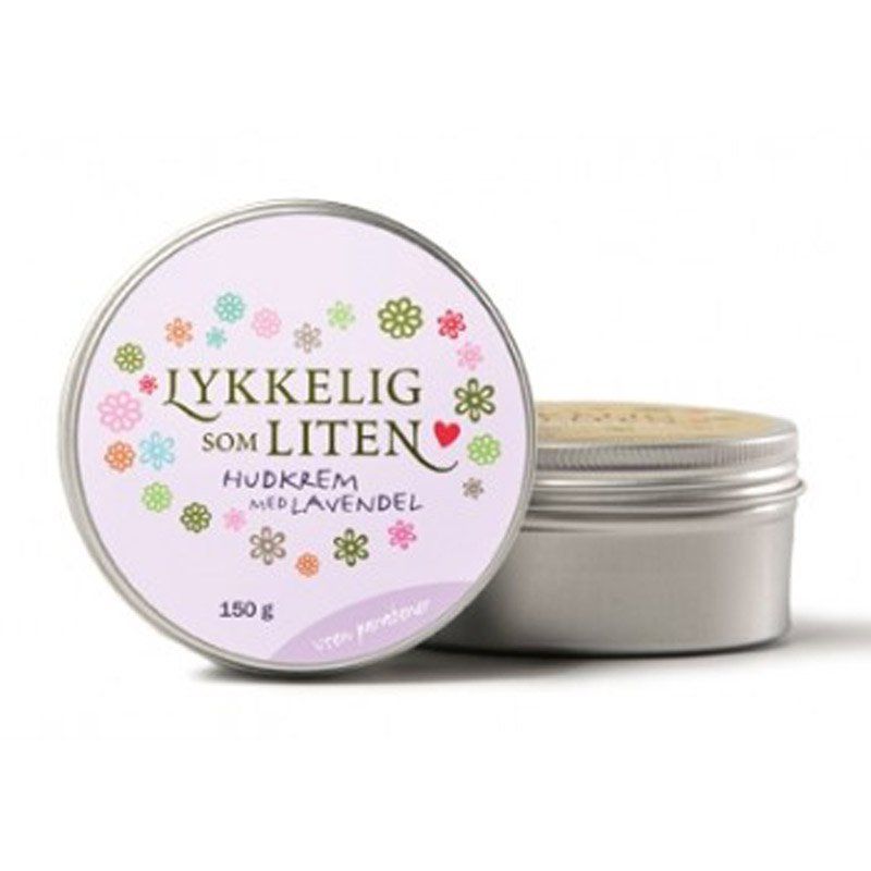 Hudkrem lavendel, Lykkelig som liten