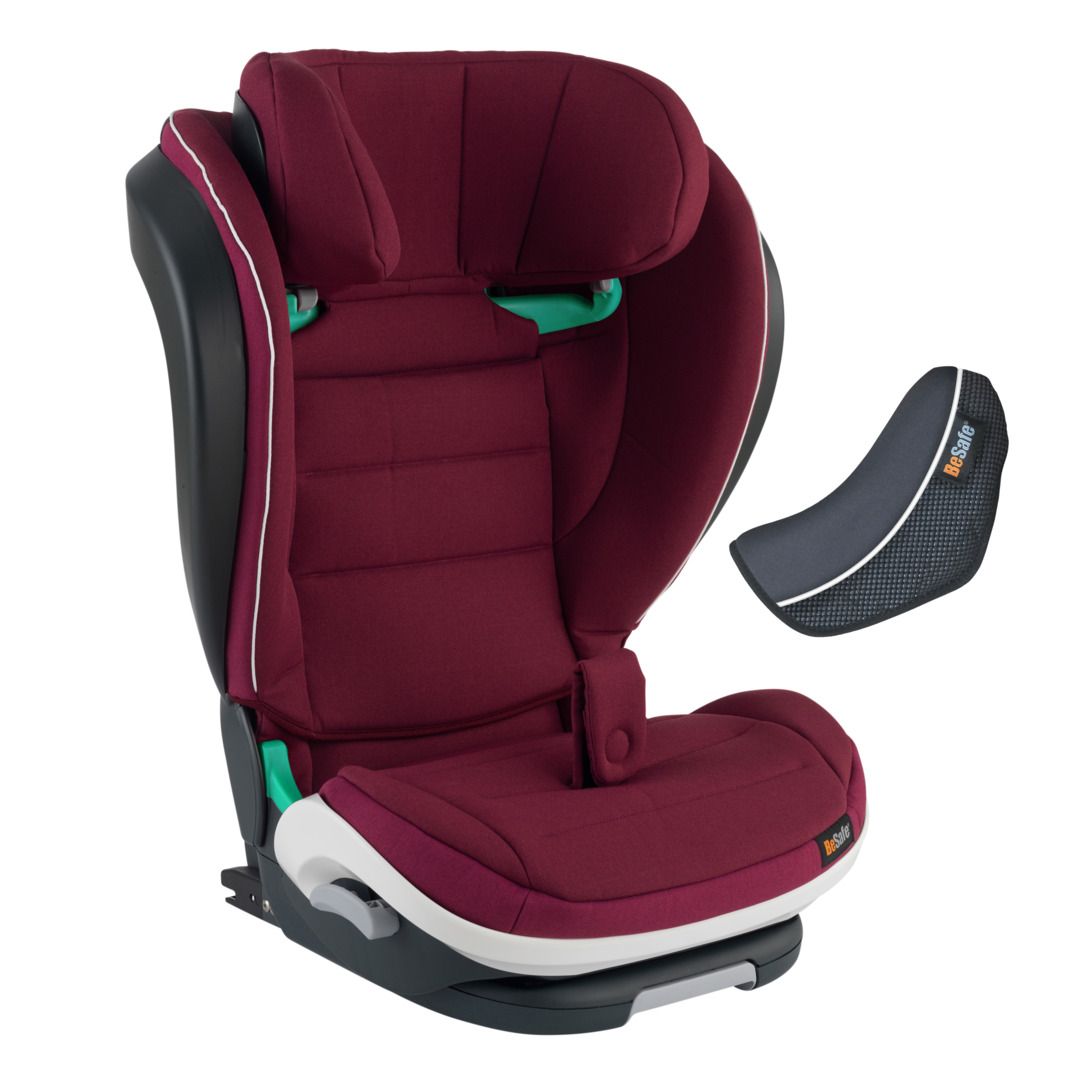 Bilstol, iZi Flex FIX i-size, Besafe, Burgundy Mélange