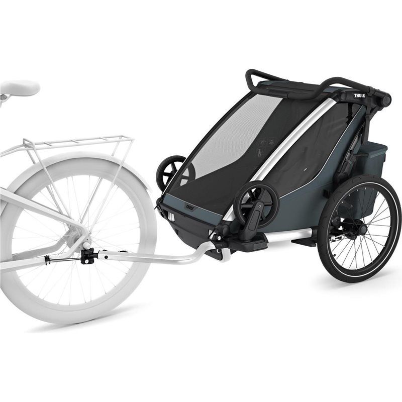 Sykkelvogn, Thule, Chariot Cross 2 Double, Dark Slate