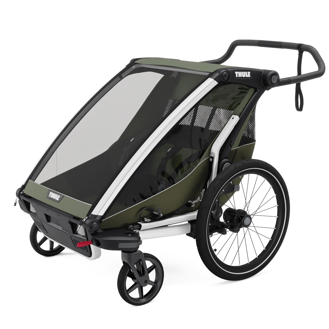 Thule Sykkelvogn, Chariot Lite dbl, Vintage Green