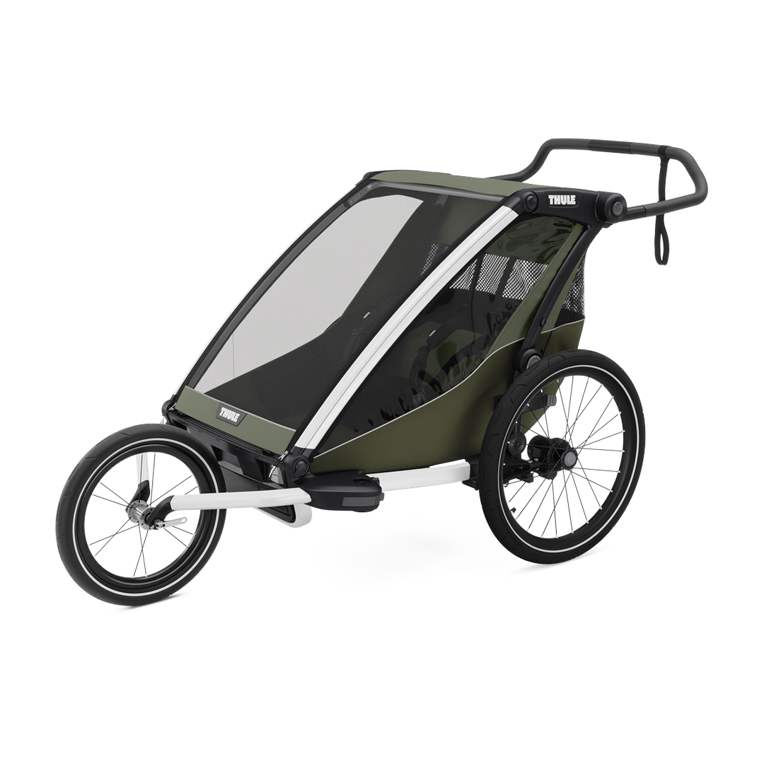 Thule Sykkelvogn, Chariot Lite dbl, Vintage Green