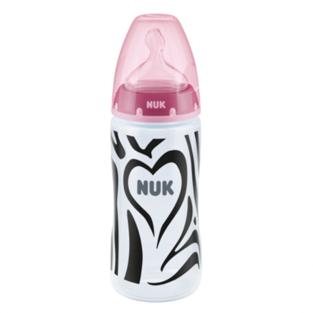 Drikkeflaske 300 ml, NUK, Limited Edition - Temperatur Kontroll, Rosa