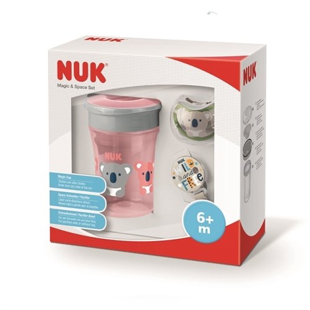 NUK Magic & Space Set, Pink