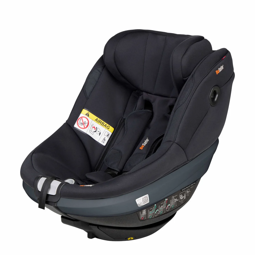 BeSafe Beyond² 360 Pro, Black Soft Breeze inkl Base, Bilstol