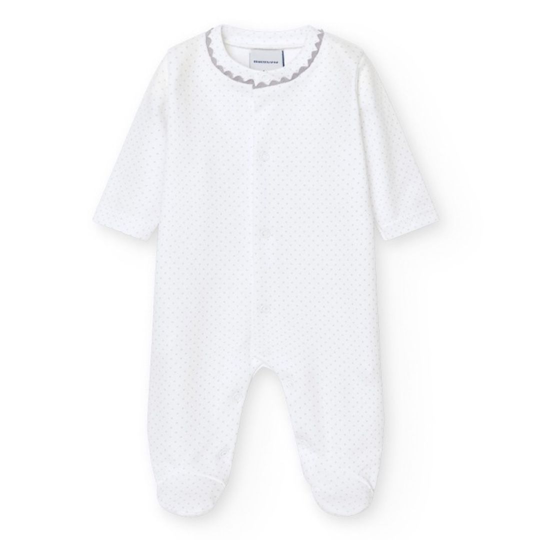 Romper, Babidu, Pelele Dots, Grey