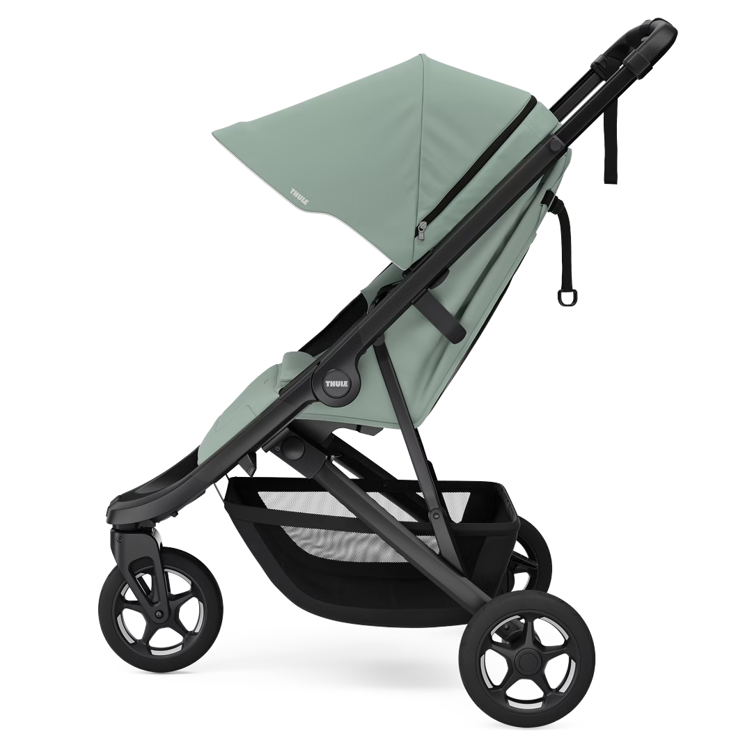 Thule Barnevogn Spring 2, Mist Green on Black