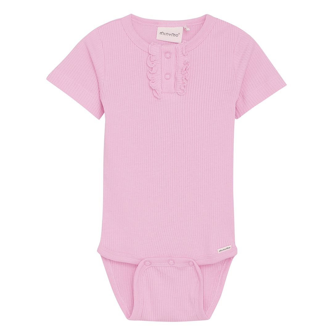 Body SS Rib, Minymo, Rose Quarts, Light Rose