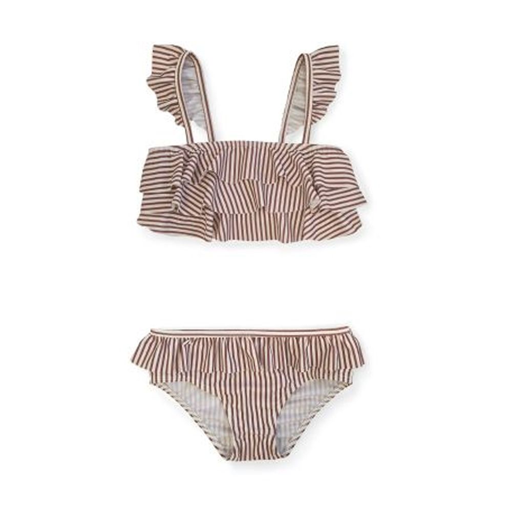 Bikini, Mini A Ture, Giulia, Acorn Brown Stripes
