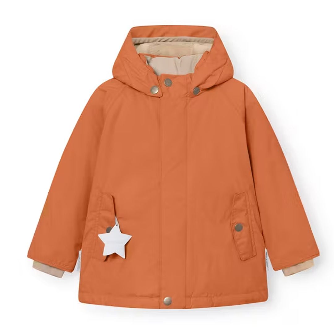 Vinterjakke, Mini A Ture, Wally, Leather Brown