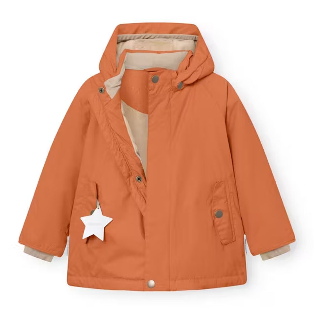 Vinterjakke, Mini A Ture, Wally, Leather Brown