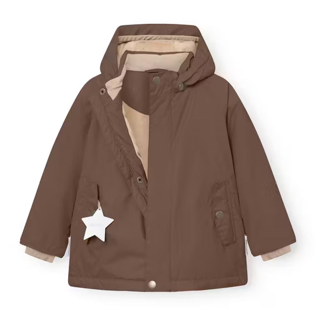 Vinterjakke, Mini A Ture, Wally, Chestnut Brown