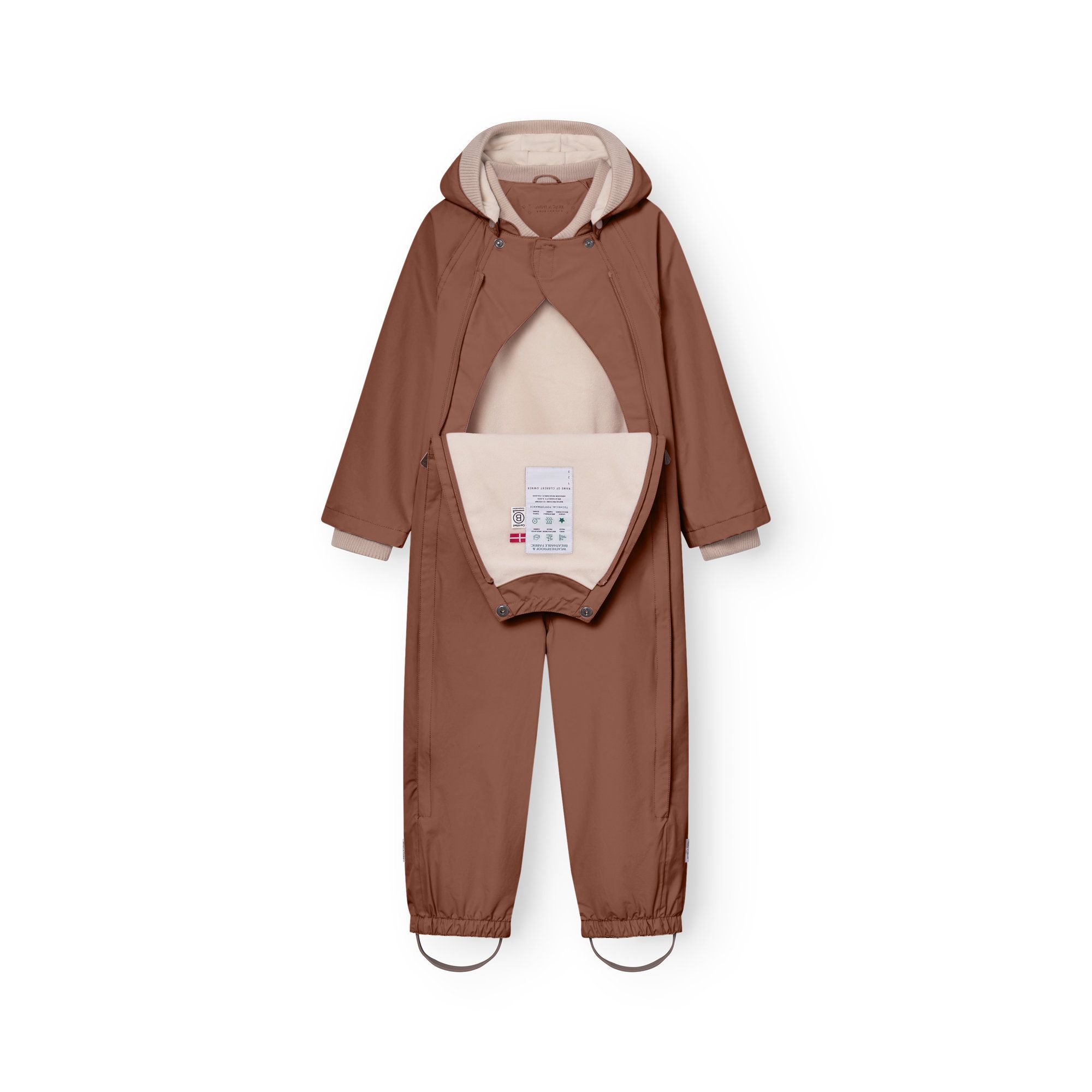 Mini A Ture Parkdress, Wisto, Rustic Brown