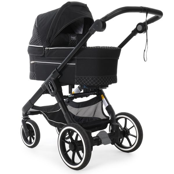 Liggedel, Emmaljunga, NXT De Luxe, Crystal Black 3.0 