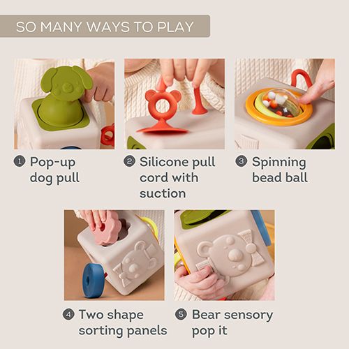 TAF Toys Aktivitetskube, Peek & Play
