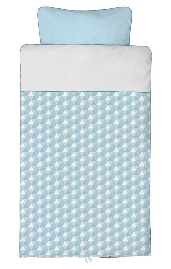 Sengesett, Harmony, Baby Blue, 80x100/35x40 cm