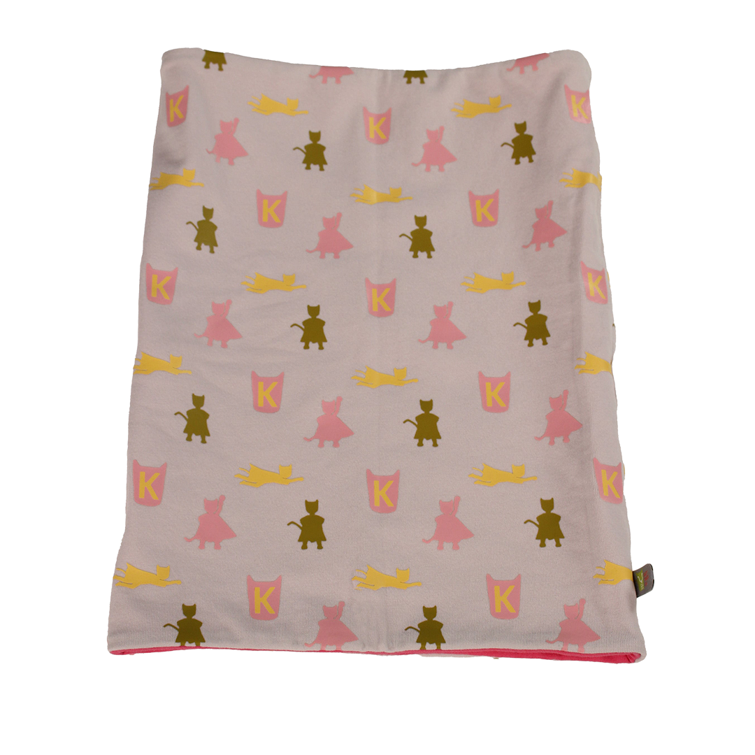Kattnakken Vendbar Buff, Superrosa Onesize