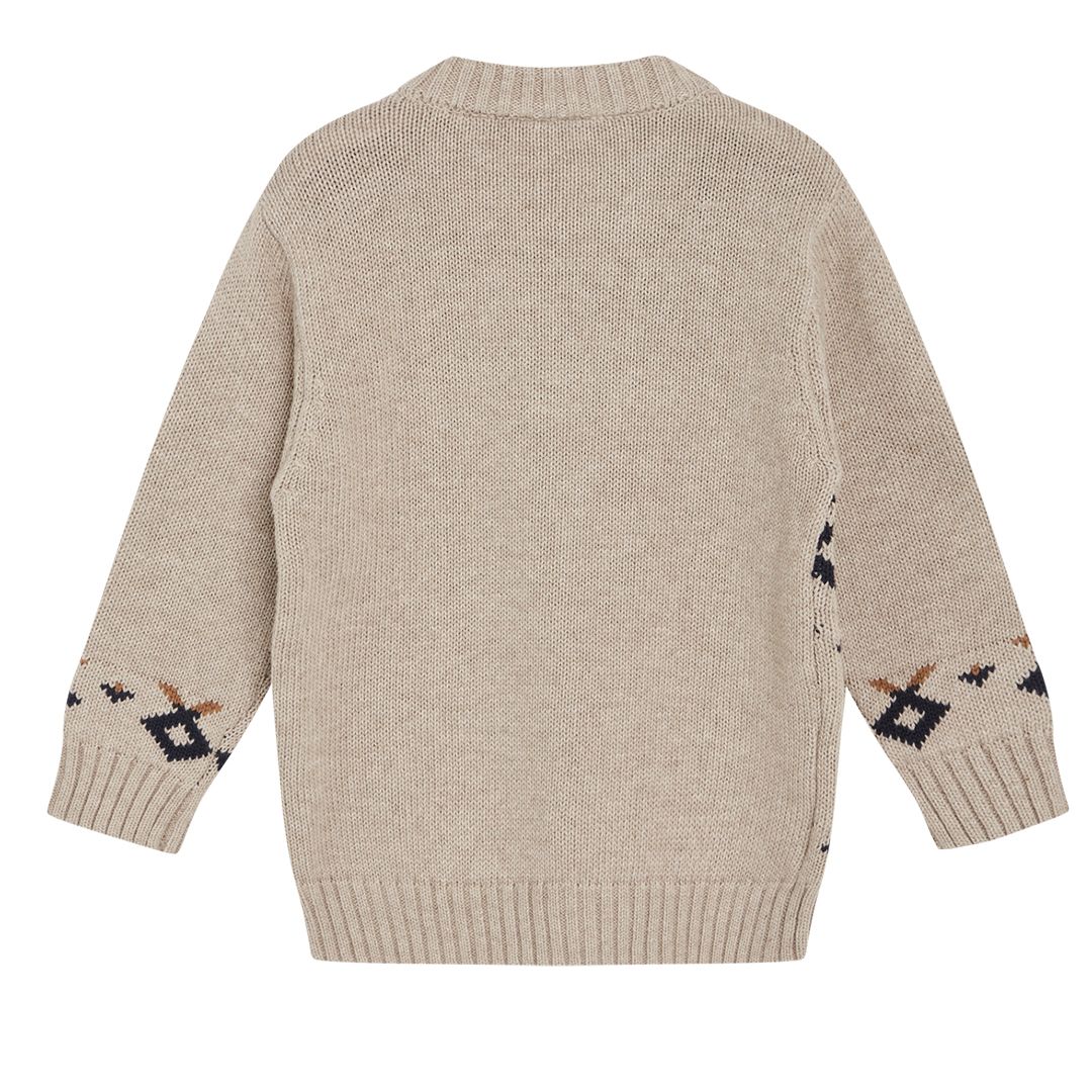 Genser, Hust&Claire, Pelle, Beige Melange