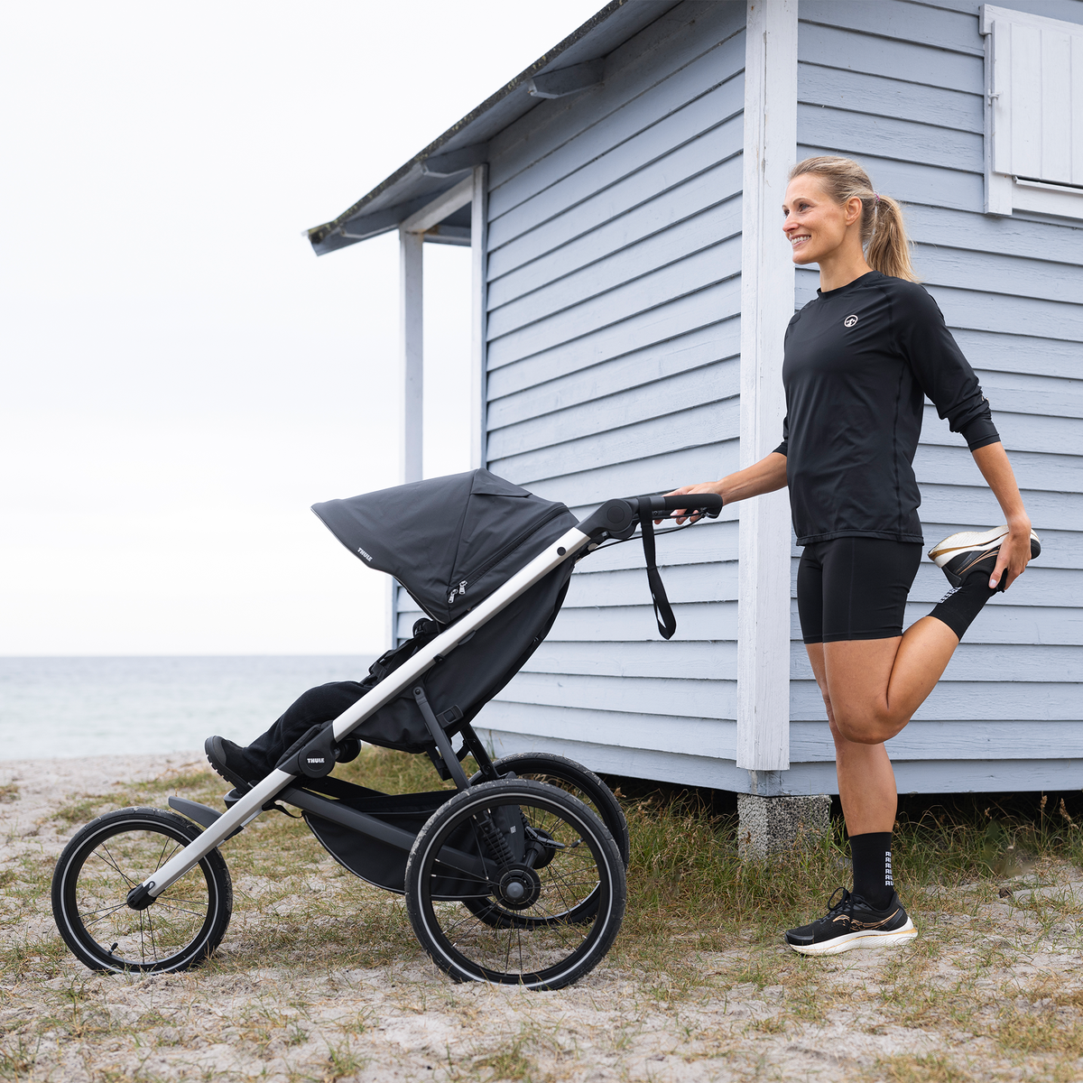 Joggevogn, Thule, Glide 3, Black