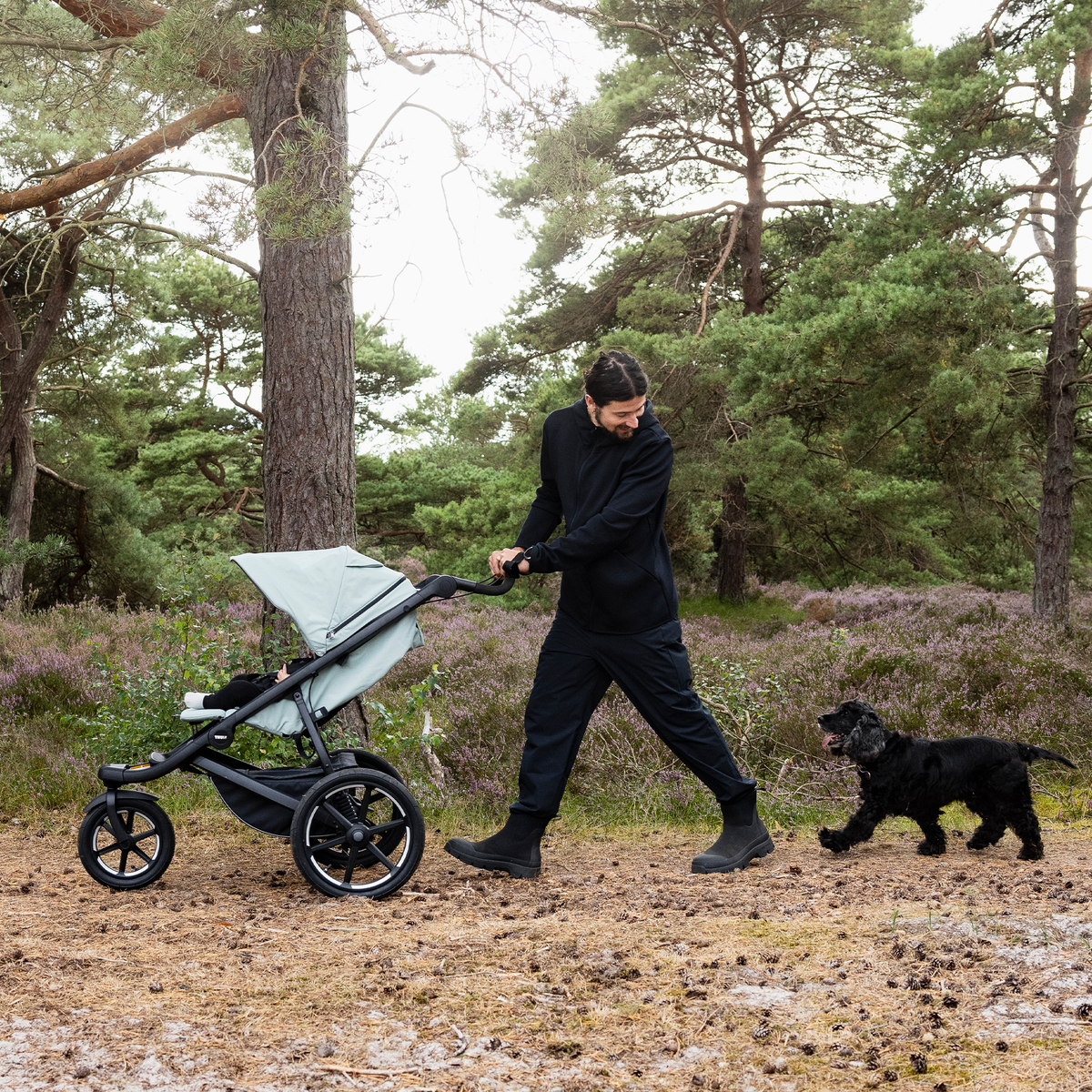 Vogn, Thule, Urban Glide 3, Mist Green